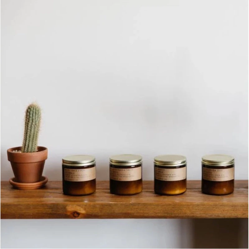 Teakwood + Tobacco Soy Candle - Image 2