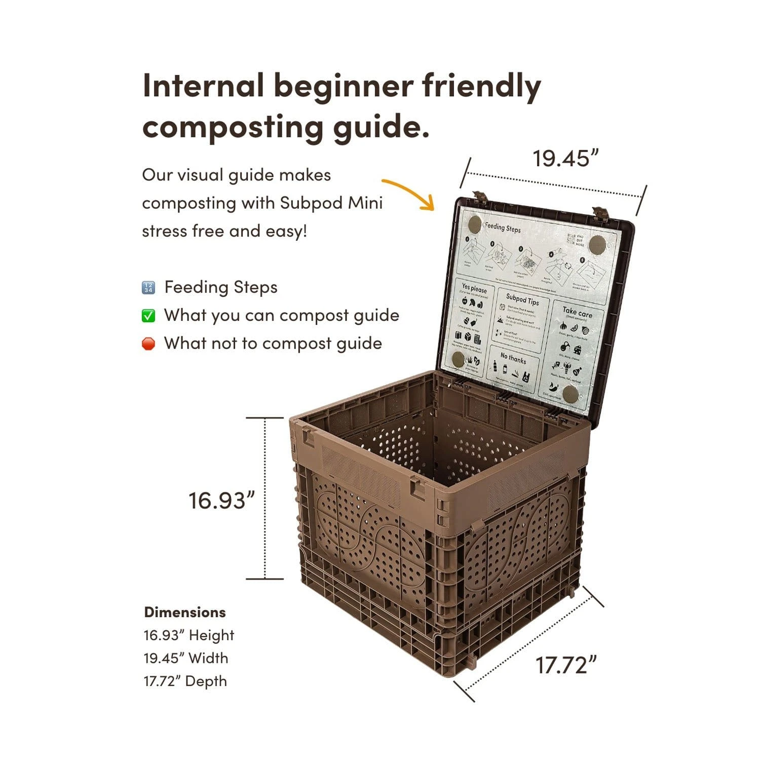 Subpod Mini Essentials Bundle- In-Garden Compost System - Image 7