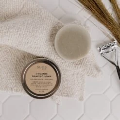 Organic Shave Bar - Zero Waste Shave Bar, Organic, Refillable, 4.5oz