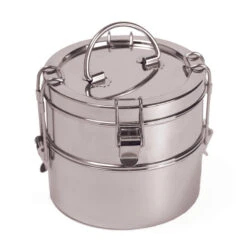 2-Tier Stainless Steel Tiffin