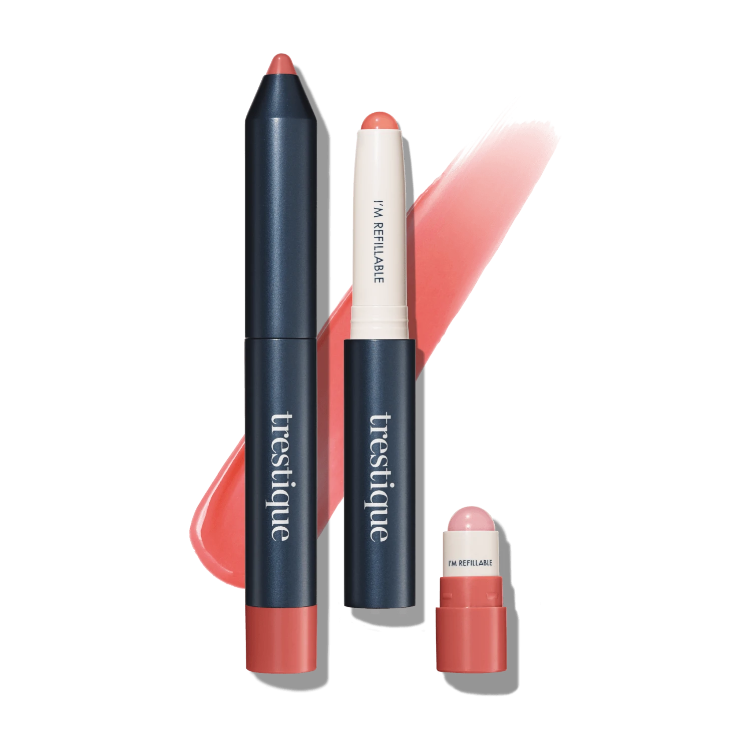Shine Lip Crayon + Primer- Zero Waste Makeup, Refillable, Vegan - Image 19