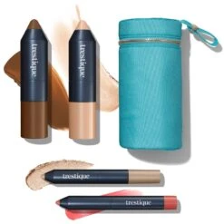 Sun-Kissed Makeup Set- Zero Waste Makeup, Refillable, Vegan