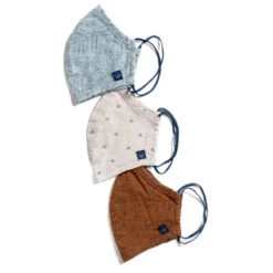 United By Blue Classic Hemp Blend Reusable Face Mask - 3pk