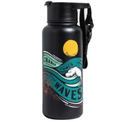United By Blue Change Comes In Waves Stainless Steel Bottle 32oz