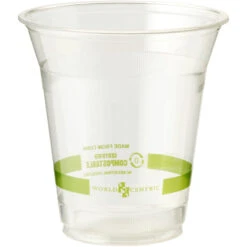 Clear Compostable Cold Cup 12oz
