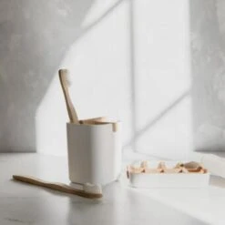 Zero Waste Brush Holder & Soap Dish Bundle